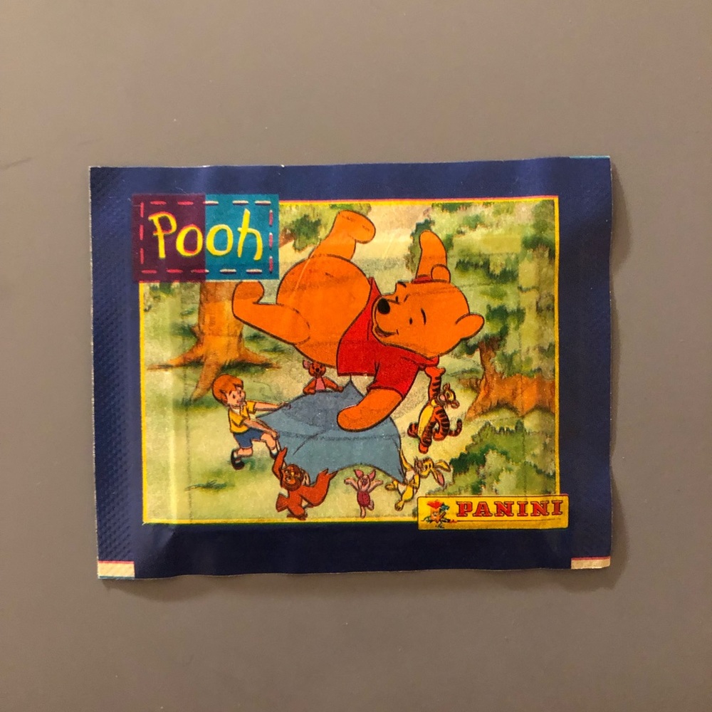 Disney vintage stickers tail spin Pooh bear (3)